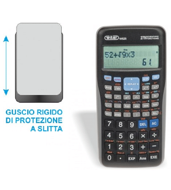 CALCOLATRICE SCIENTIFICA  WILER- w525 -  10+2  CIFRE CO DISPLAY SU DUE RIGHE 279 FUNZIONI - ULTIME 2 DISPONIBILI