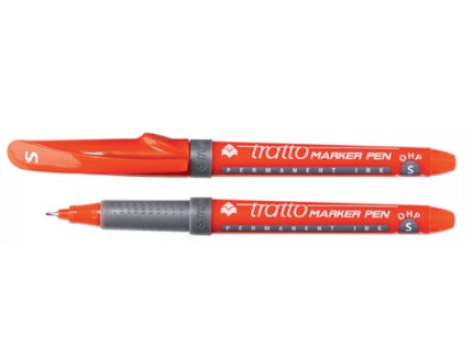 PENNARELLI MARKER TRATTO OHP PEN S SUPERFINE 0,5 mm ROSSO 8 PEZZI