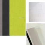 QUADERNI A5 DFABRIANO ECOQUA PUNTINATO CONF. 5 PEZZI 3 COLORI