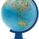 MAPPAMONDO MINI SAFARI  DIMENSIONI:  (DIAM. 16 cm) ( H 22cm)  CARTOGRAFIA RAPPRESENTATA DA ANIMALI