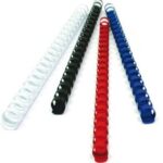 Spirali dorsi Plastici 6mm - Rilegatura  conf 100 pz
