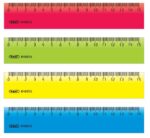 RIGHELLI COLORATI 15 cm  -  CONF. 48 pz - immagine 2