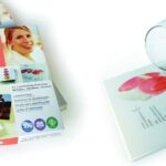 CONF. 100  POUCHES A CALDO 80 MIC - LUCIDE FORMATO A5 (154X216mm)