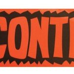 CARTELLI SCONTI ORIZZONTALE -  Cm 47X16 -  IN CARTONCINO COLORI FLUORESCETI - CONF. 10pz