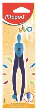 COMPASSO MAPED VIVO CON MINA 2 MM CONF. 25 PEZZI