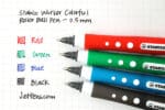 PENNE ROLLER STABILO WORKER COLORFUL - Esp. 12 pz Assotriti (6 Nere-6 Blu) - immagine 4