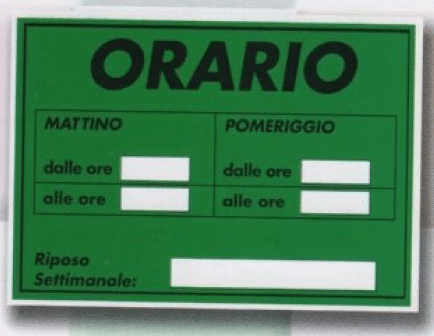 zoom_6728-0-5d24bda0.png CARTELLI ORARIO CONF. 25 PEZZI VARI COLORI - immagine 1