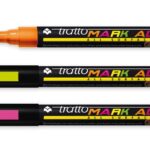 MARKER INDELEBILI - TRATTO MARK ALL  A BASE D'' ACQUA -  PUNTA TONDA - conf 12 pz