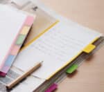 INDICIZZATORI NOTES PAGINE ADESIVI  STICK'N  - mm 100X150 - 60 FOGLI - COLORI NEON - ASSORTITI - immagine 3