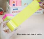 NASTRO MEMO ADESIVO  STICK'N  CON DISPENSER - mm 50 X mt 10 - COLORE ROSA NEON - immagine 3