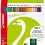 STABILO PASTELLI GREENCOLORS CONF. 24 PEZZI