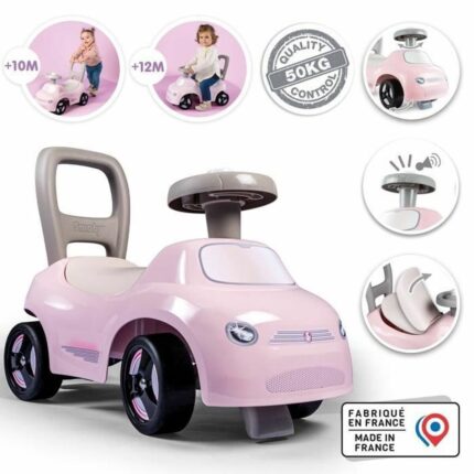 Girello Smoby Nero Rosa 2 in 1
