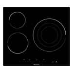 Piano Cottura in Vetroceramica Hisense 1 60 cm Nero 60 cm 5700 W