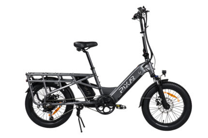 bici elettrica 500W fat bike Plus7 con ruote 20×3