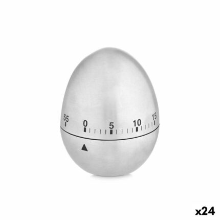 Timer da Cucina Kinvara 6 x 7,5 x 6 cm Ovetti (24 Unità)