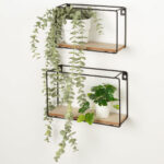 Scaffale Max Home Ferro Legno MDF (2 Unità) - immagine 6