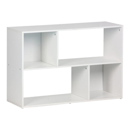 Scaffale MobleKit Bianco Legno 85 x 30 x 59 cm