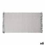 Tappeto Gift Decor Grigio 140 x 80 cm (6 Unità)