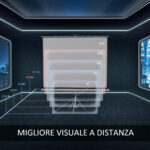 Schermo di Proiezione 1 Pollici con Treppiedi Formato 4:3 - immagine 6