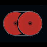 AEG HE604060XB Piano Cottura fornello montato sul piano / Piano radiante riscaldato radiante 3000 // 60 cm / Telaio in acciaio inox / 4 zone di cottura / Zona per arrostire - immagine 3