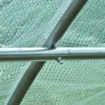 Serra per Piante a Tunnel, Serra per Orto da Esterno con Porta Avvolgibile e 8 Finestre, 6x3x2 m, in Acciaio e PE, Verde - immagine 9