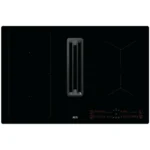 AEG CCE84543CB Piano cottura a induzione con cappa filtrante integrata cm. 80 - vetroceramica nero