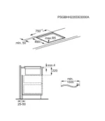 AEG CCE84543CB Piano cottura a induzione con cappa filtrante integrata cm. 80 - vetroceramica nero - immagine 3