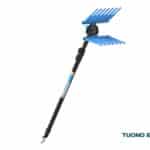 Testa di raccolta pneumatica Tuono Evo