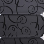 Scarpiera Salvaspazio Modulare da Ingresso in Plastica, 95x37x160cm, Bianco e Nero - immagine 9