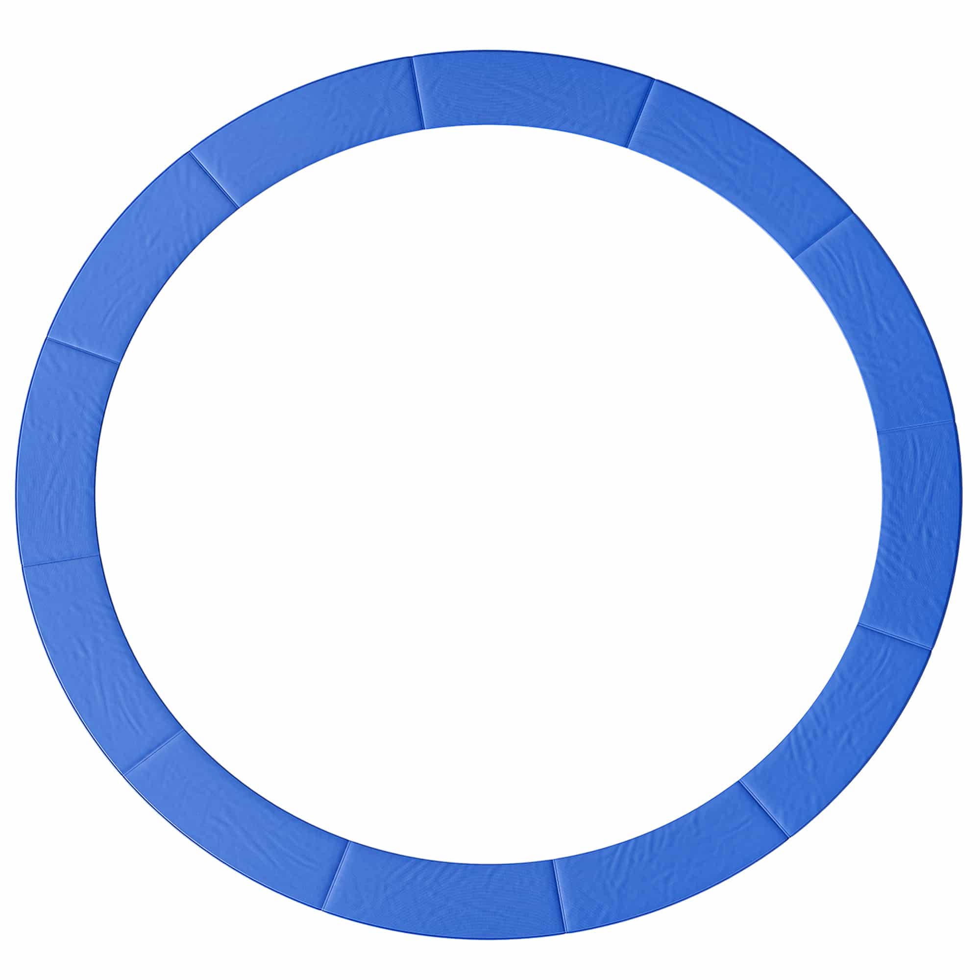 Ccz9c119a5c4419e5.jpg Copertura Imbottita Bordo Trampolino, Protezione per Tappeto Elastico Giaridno in Plastica, Ø366cm, Blu - immagine 1