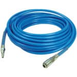 Tubo per attrezzatura Pneumatica con raccordo innesto e rubinetto  Ø 8x10