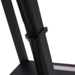 Lampada da Terra 2 in 1 Salvaspazio con 3 Ripiani, Lampada Moderna da Salotto, Soggiorno e Ufficio, Attacco E27, 26 x 26 x 160 cm, Nero Bianco - immagine 8