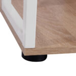 Scrivania PC di Design Moderno con Scaffale 133 x 55 x 123cm - immagine 8