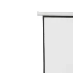 Schermo per Proiettore 1 Pollici Formato 4:3 Regolabile con Telecomando, Schermo di Proiezione Motorizzato Compatto, Installazione a Parete o Soffitto, 203x152 cm, Bianco - immagine 3