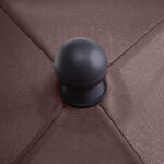 Ombrellone da Giardino Rettangolare e Regolabile con Palo in Alluminio, 2x1,3x2,5 m, Marrone e Nero - immagine 9