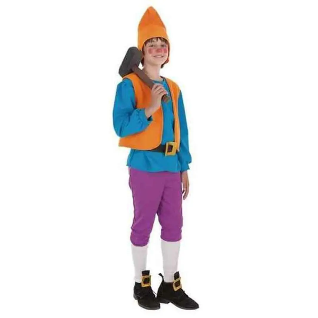 costume-per-bambini-azzurro-gnomo-2-pezzi_527108 Costume per Bambini Azzurro Gnomo (2 Pezzi) - immagine 1
