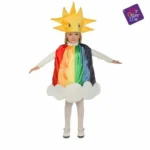 Costume per Bambini My Other Me Arcobaleno 2 Pezzi 3-4 Anni