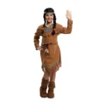 Costume per Bambini My Other Me Donna Indiano Americano (4 Pezzi) 3-4 Anni