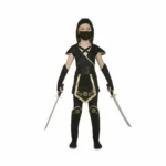 Costume per Bambini My Other Me Nero Ninja (5 Pezzi)