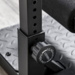 Macchina Squat 3 in 1, Macchina per Deep Sissy Squat Sit Up Push Up Regolabile Acciaio, Multifunzione, per Fitness, Allenamento, Leg Press, Addominali e Flessioni, Nero - immagine 8