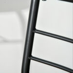 Set Tavolo Moderno con 2 Sedie per Sala da Pranzo, Set 3 Pezzi Mobili Salvaspazio da Cucina, Balcone, Ristorante o Bar, Marrone e Nero - immagine 9