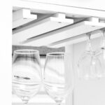 Carrello da Cucina Classico con Cassetti e Ruote in Legno Salvaspazio 89x40x84cm - immagine 9