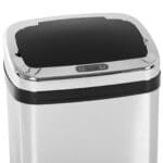 Elegante Bidone pattumiera In acciaio inox con sensore elettronico di apertura 30L - immagine 8
