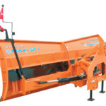 Lama sgombraneve MAXI antiurto a 2 settori 100/280 HP Serie MAXI 3P