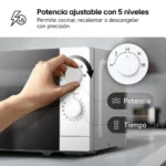 Microonde con Grill LG Nero 20 L 700 W - immagine 3