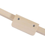 Cavallo a Dondolo in Legno Giocattolo Cavalcabile Bambini Peluche 74 × 33 × 62cm - immagine 9