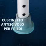 Sgabello Sedile Sedia per Doccia Bagno, Antiscivolo, Altezza Regolabile - immagine 6