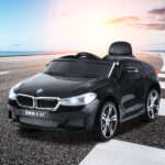 Macchina Elettrica per Bambini BMW 6GT 6V, Macchina Telecomandata con Musica e Fari LED, MP3, Clacson, 106 x 64 x 51 cm, Nero - immagine 2