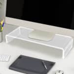Supporto per Monitor in Acrilico, 53 x 19 x 9 cm, Trasparente - immagine 9