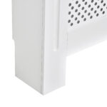 Copritermosifone Moderno a Griglia in MDF per Casa e Ufficio, 111,5x82x19 cm, Bianco - immagine 8